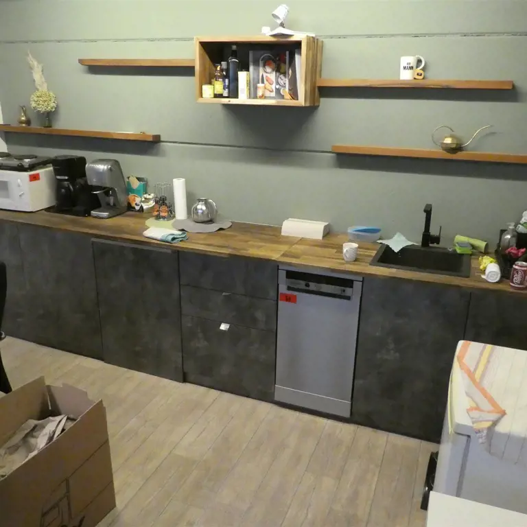 Ligne de cuisine intégrée