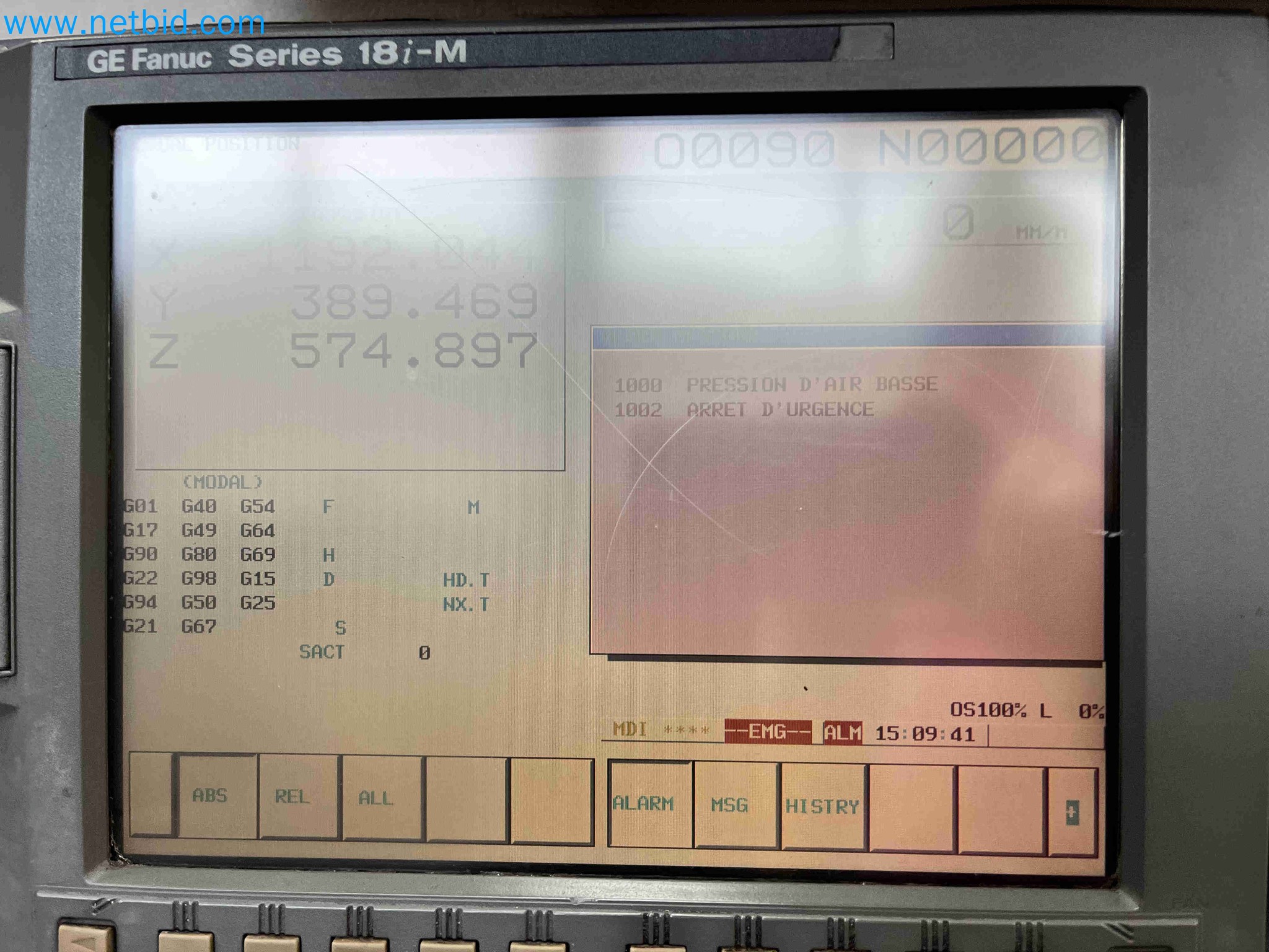 Aukce kovozpracujících stroju z nekolika uzavrených podniku v Portugalsku-24