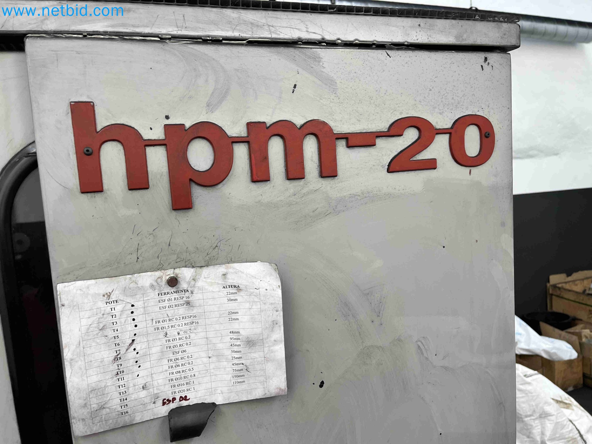 Subasta de maquinaria metalúrgica proveniente de varios cierres empresariales en Portugal-15