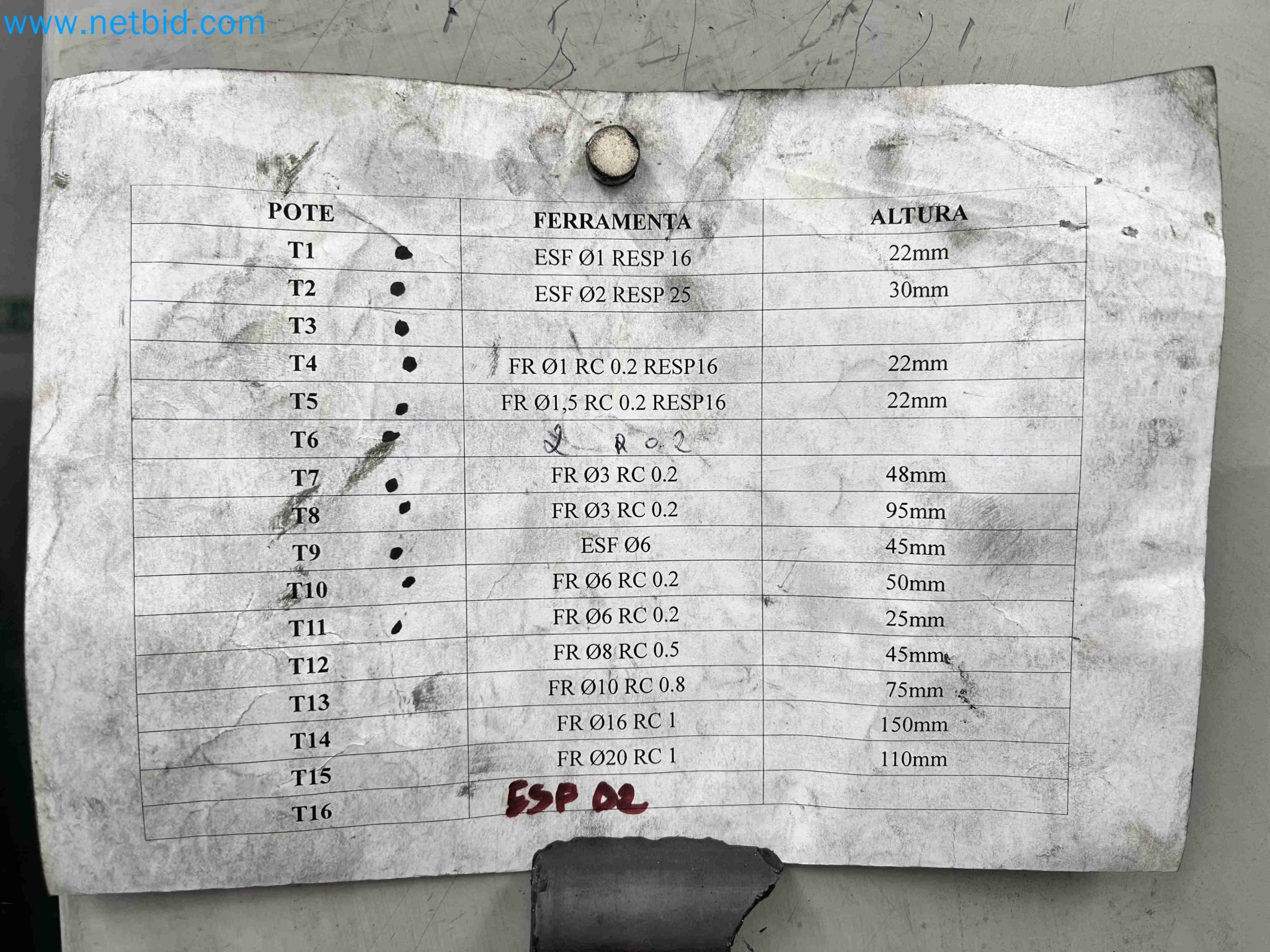 Subasta de maquinaria metalúrgica proveniente de varios cierres empresariales en Portugal-16