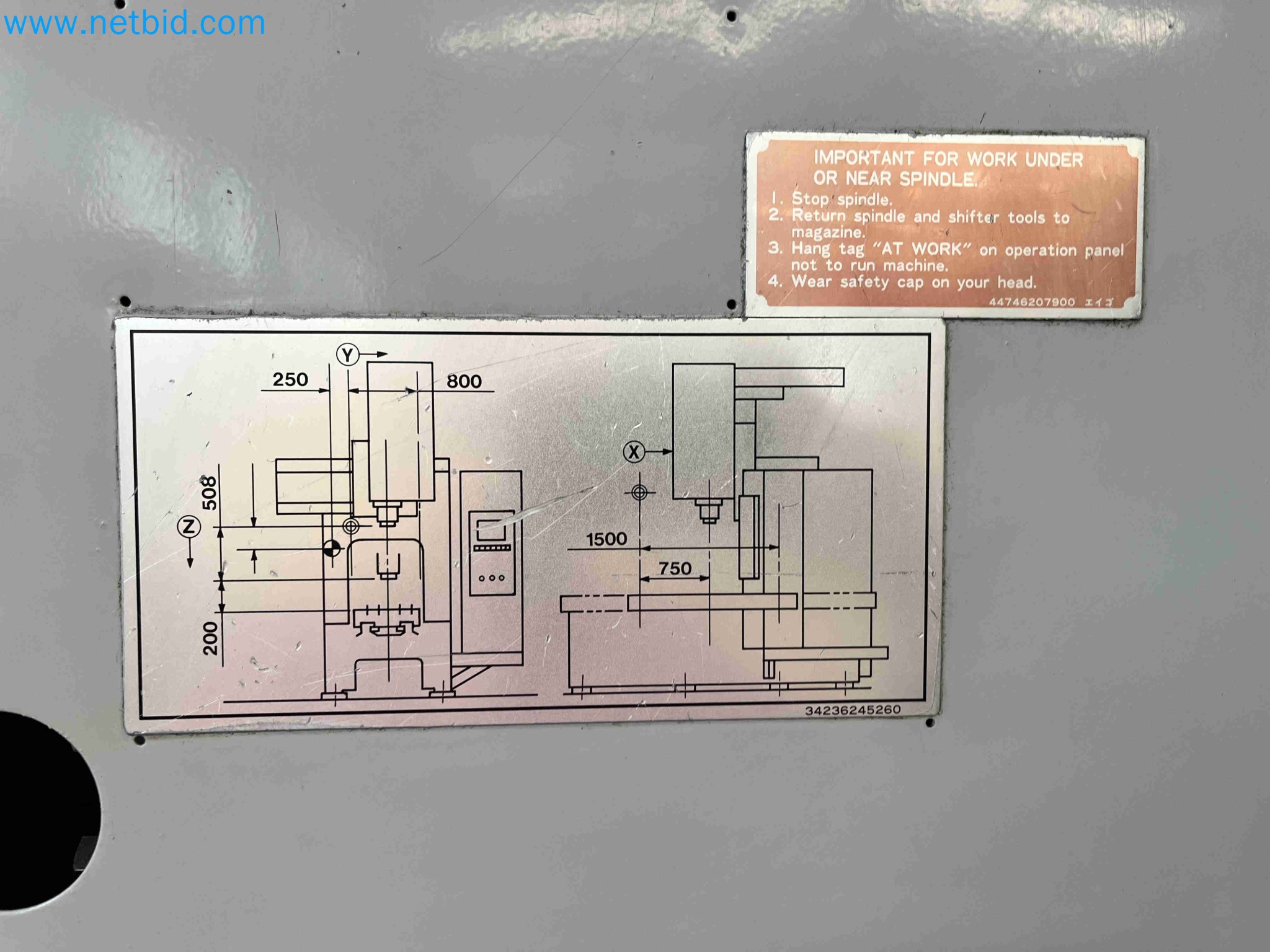 Aukce kovozpracujících stroju z nekolika uzavrených podniku v Portugalsku-12