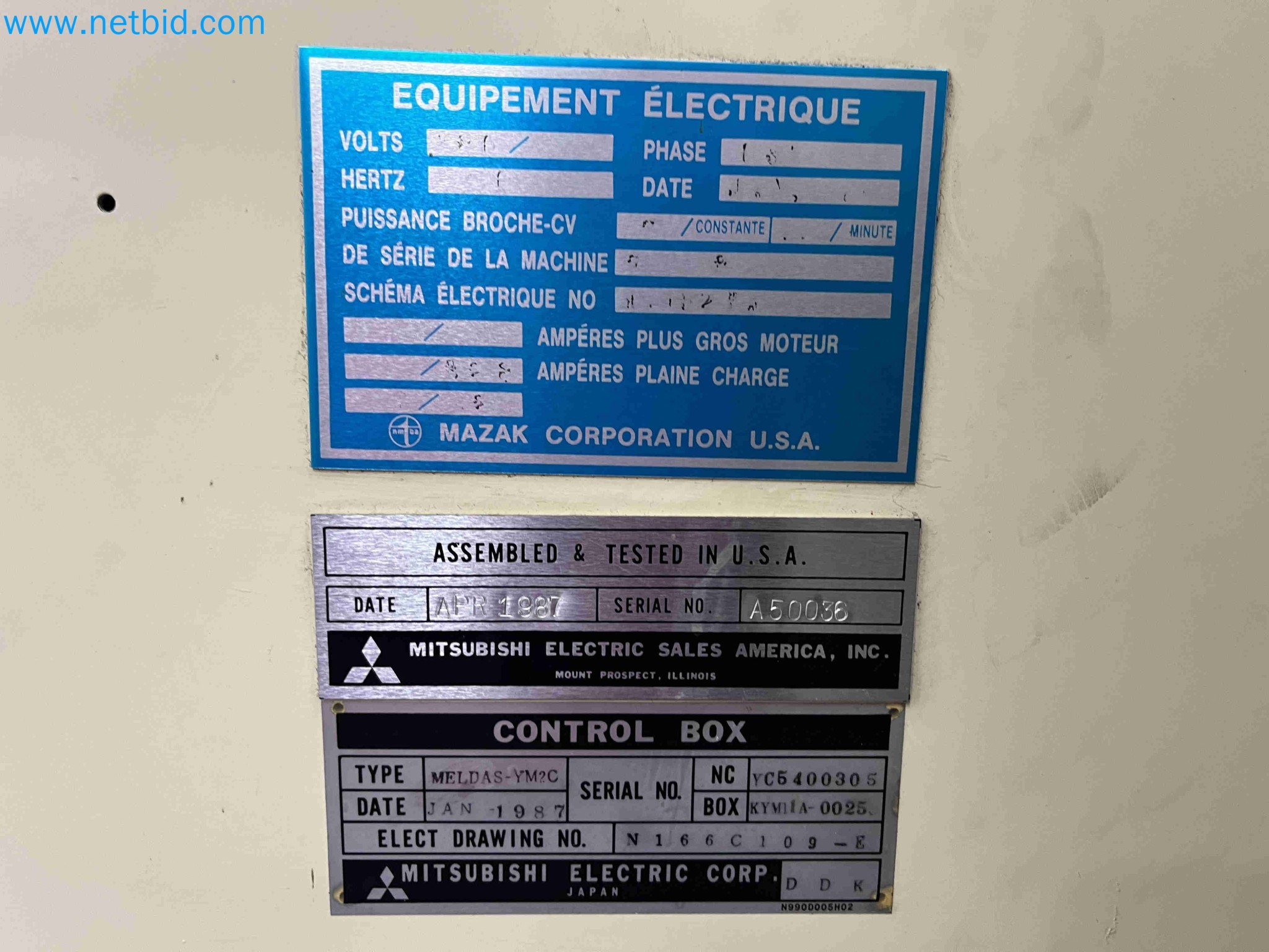 Aukce kovozpracujících stroju z nekolika uzavrených podniku v Portugalsku-29