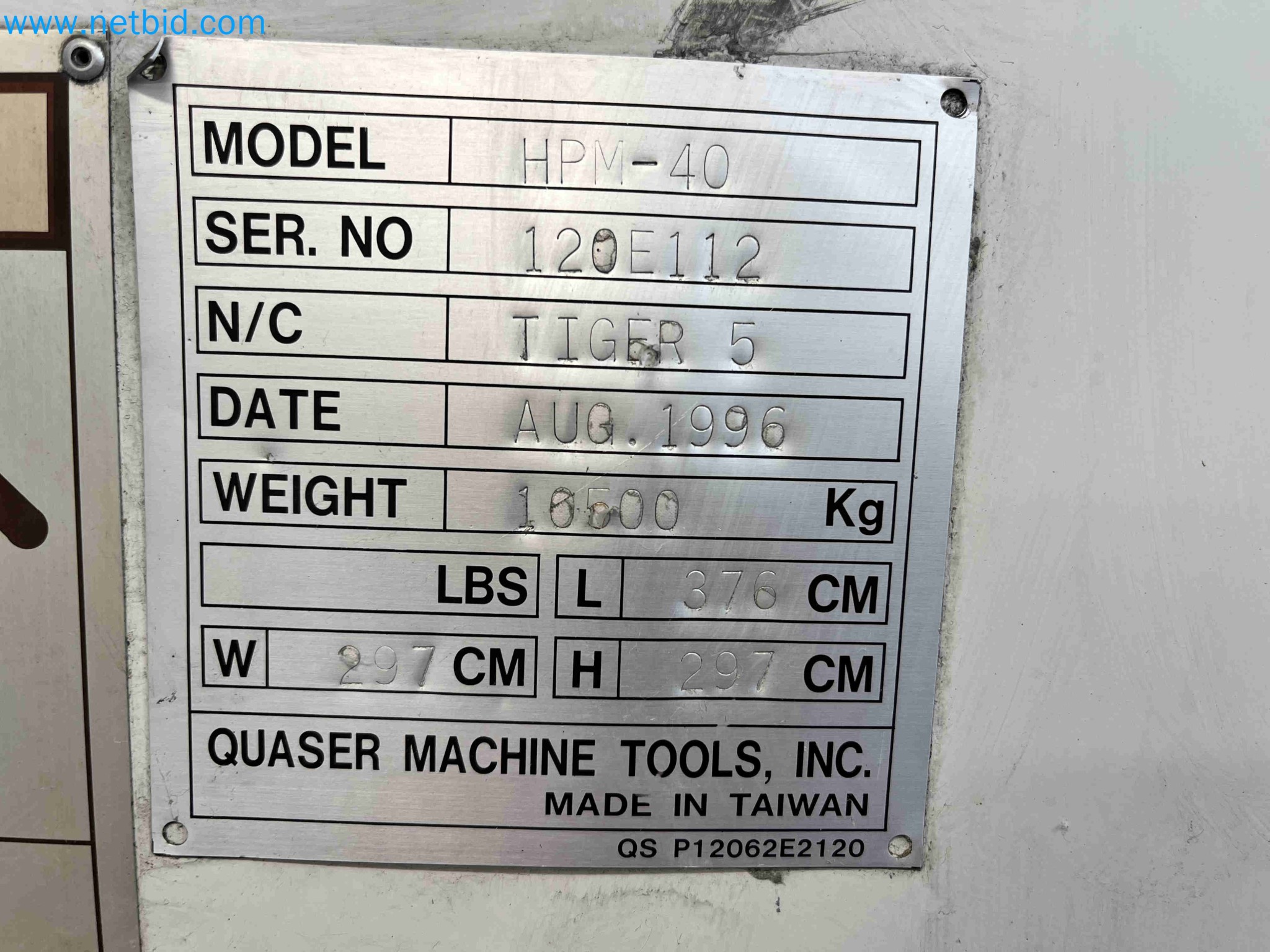 Vente aux enchères de machines-outils provenant de plusieurs fermetures d'entreprises au Portugal-12