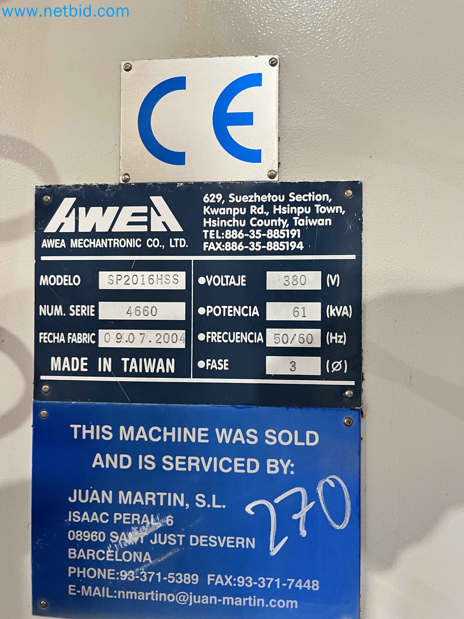 Auction of Metalworking Machinery from Multiple Business Closures in Portugal-14