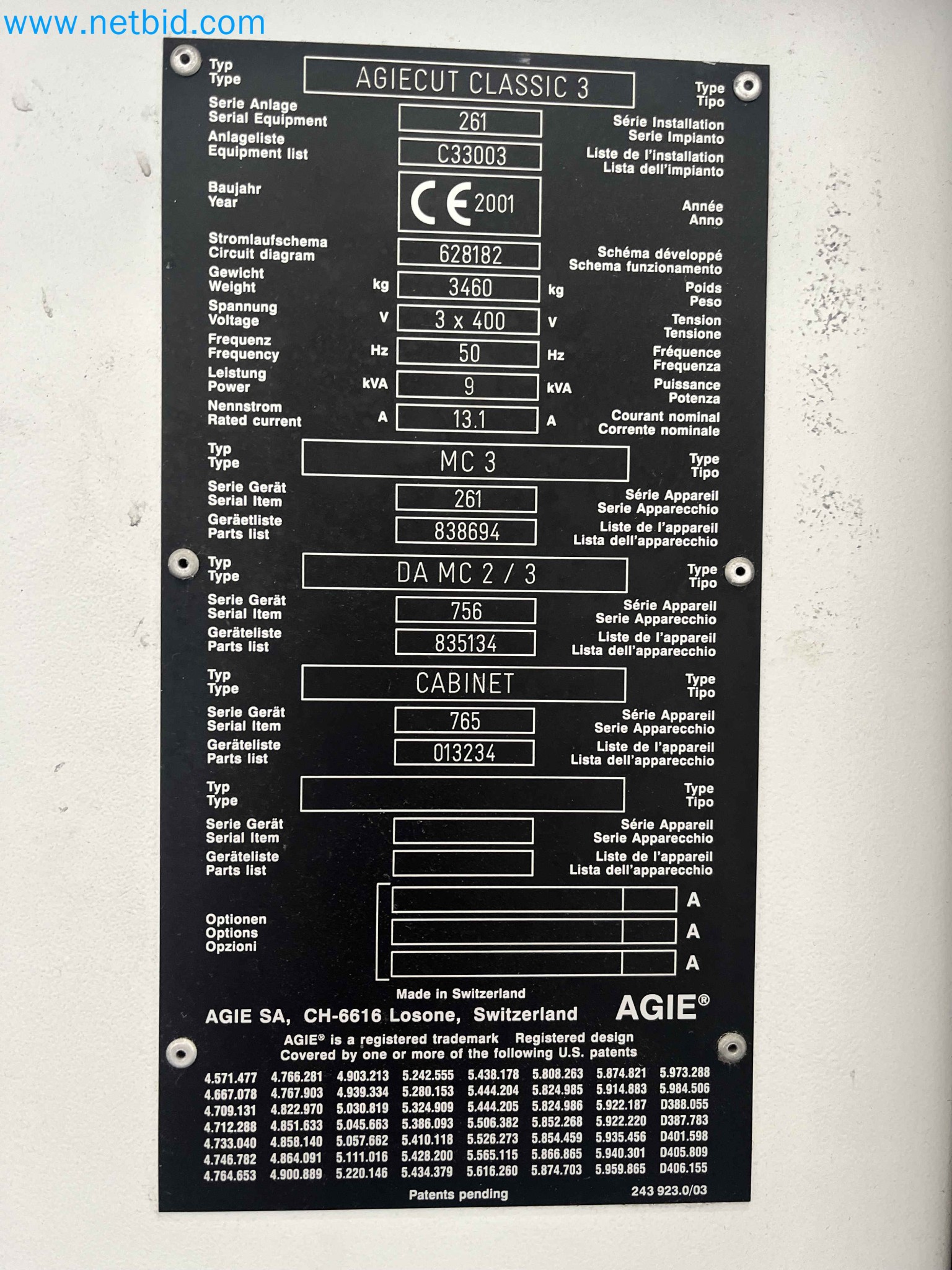 Aukce kovozpracujících stroju z nekolika uzavrených podniku v Portugalsku-8
