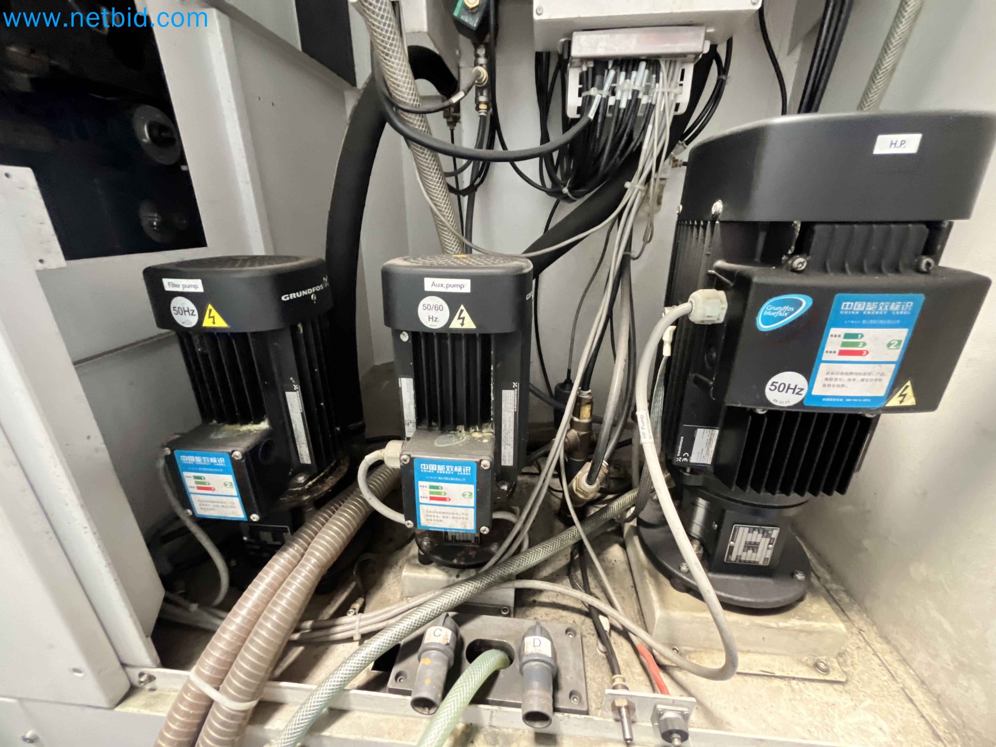 Aukce kovozpracujících stroju z nekolika uzavrených podniku v Portugalsku-15