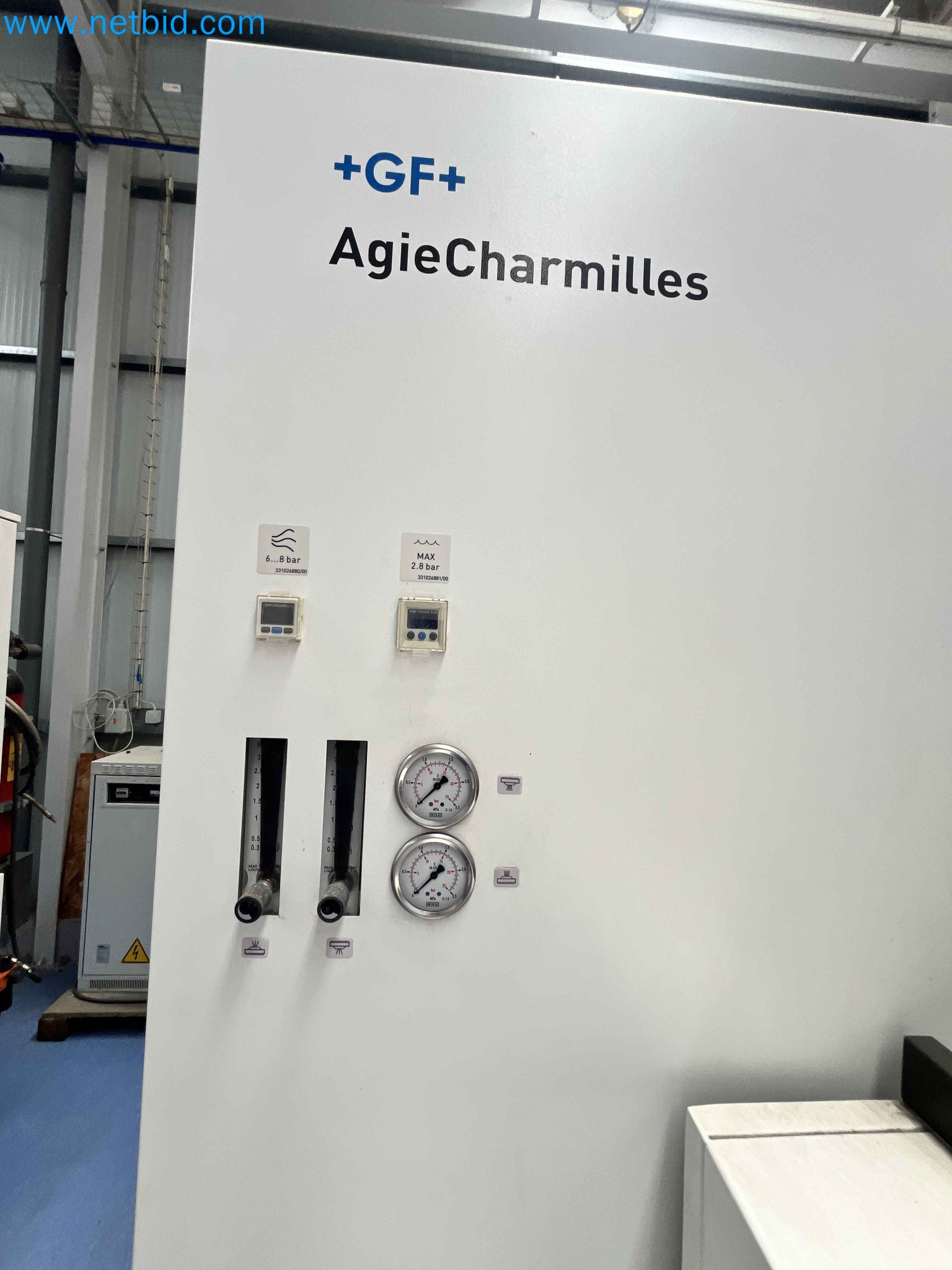 Aukce kovozpracujících stroju z nekolika uzavrených podniku v Portugalsku-4