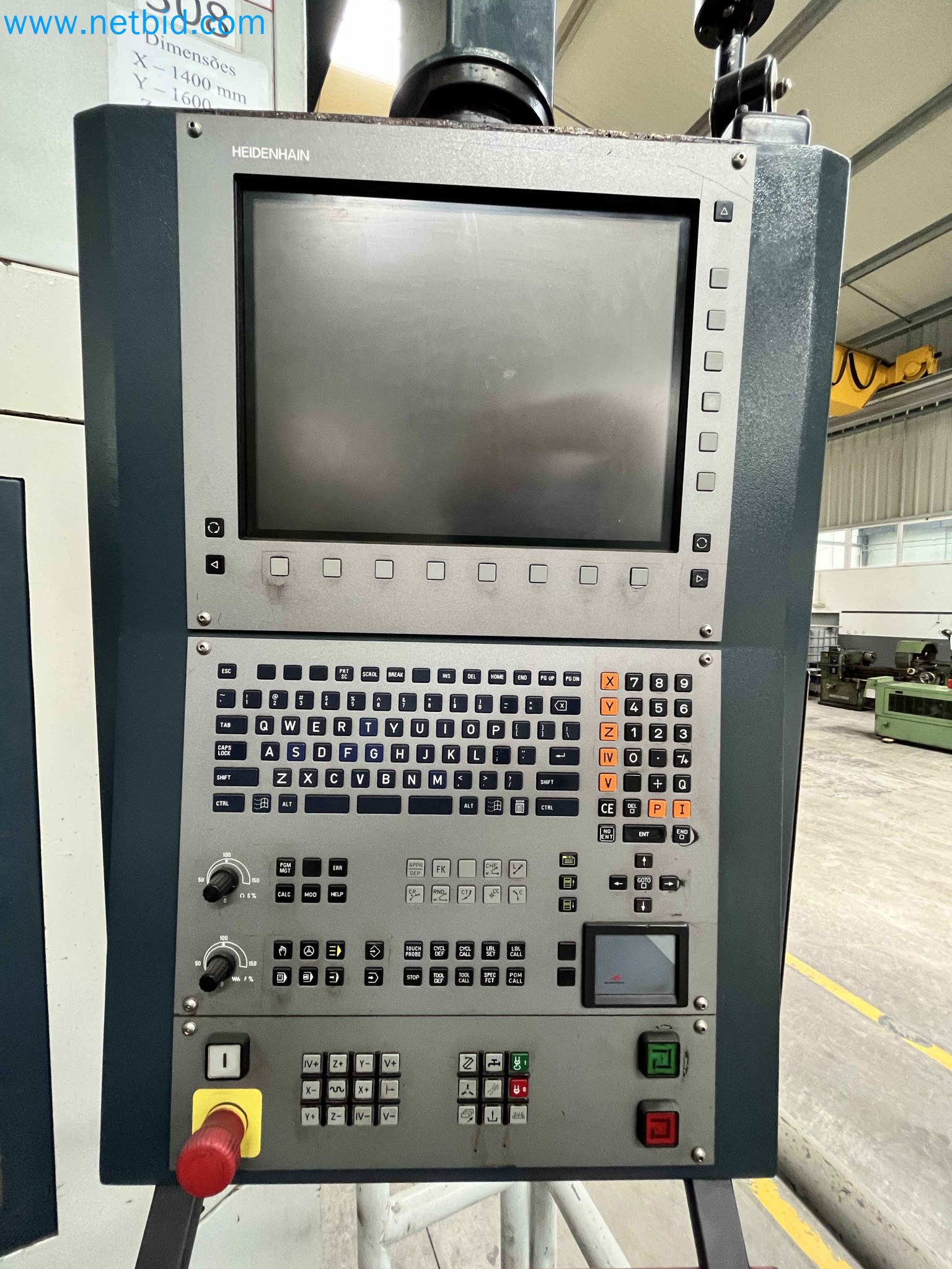 Aukce kovozpracujících stroju z nekolika uzavrených podniku v Portugalsku-14