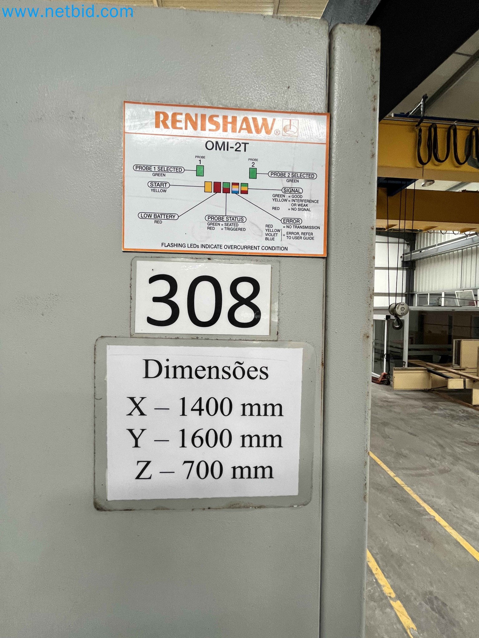 Aukce kovozpracujících stroju z nekolika uzavrených podniku v Portugalsku-17