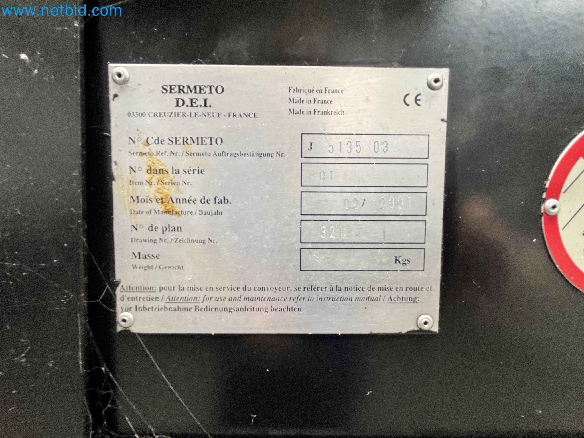 Aukce kovozpracujících stroju z nekolika uzavrených podniku v Portugalsku-14