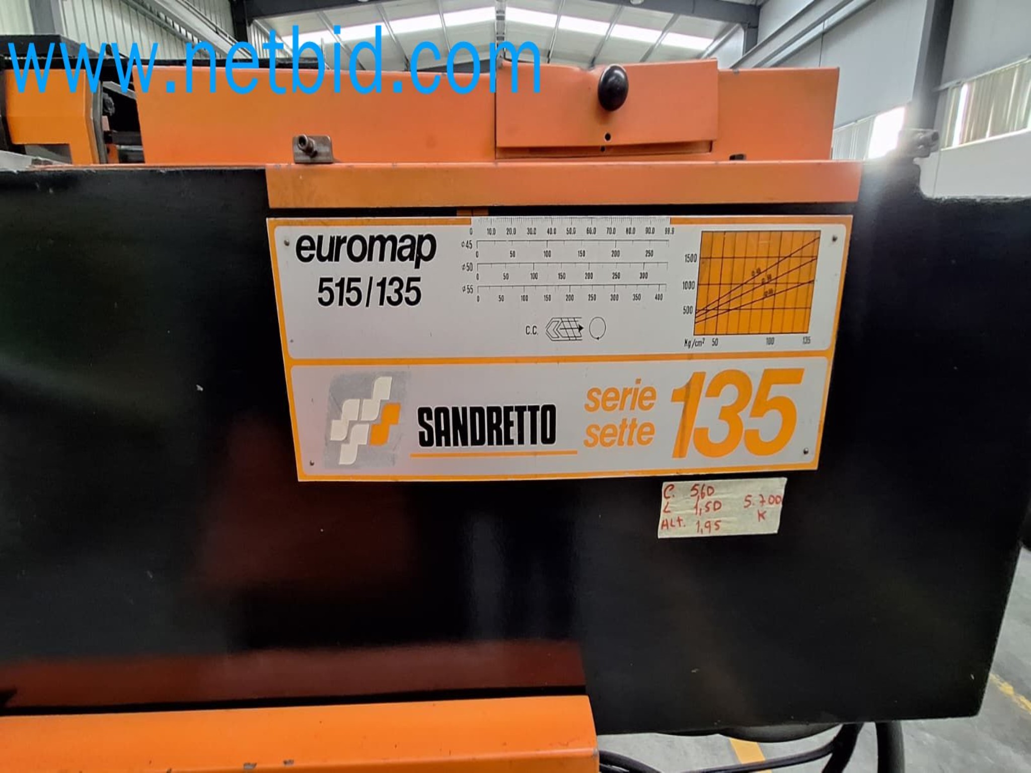 Aukce kovozpracujících stroju z nekolika uzavrených podniku v Portugalsku-8