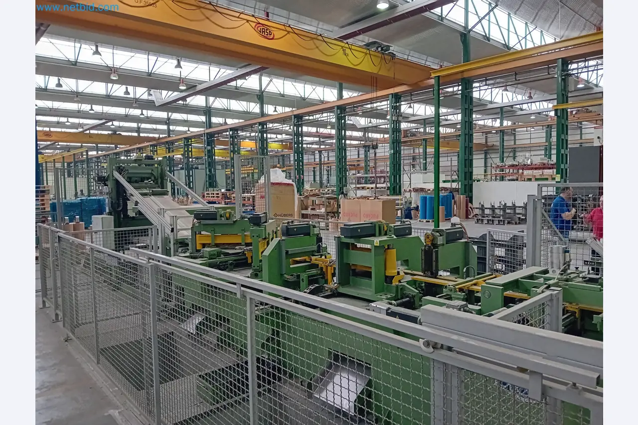 Systém podélného řezání transformátorových plechů-1