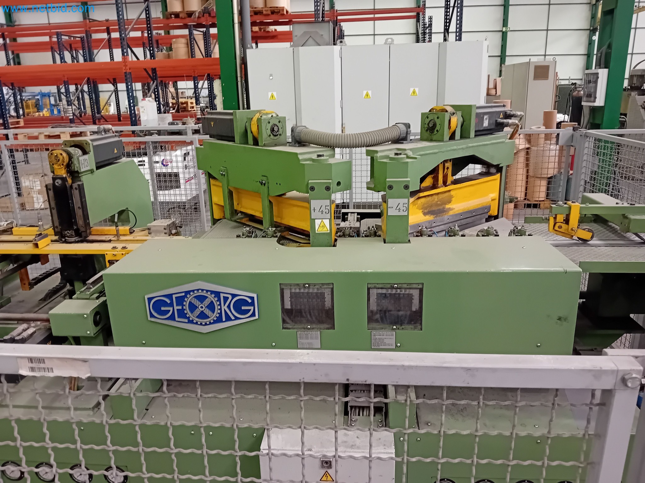 Installation de découpe longitudinale de tôles de transformateur-13