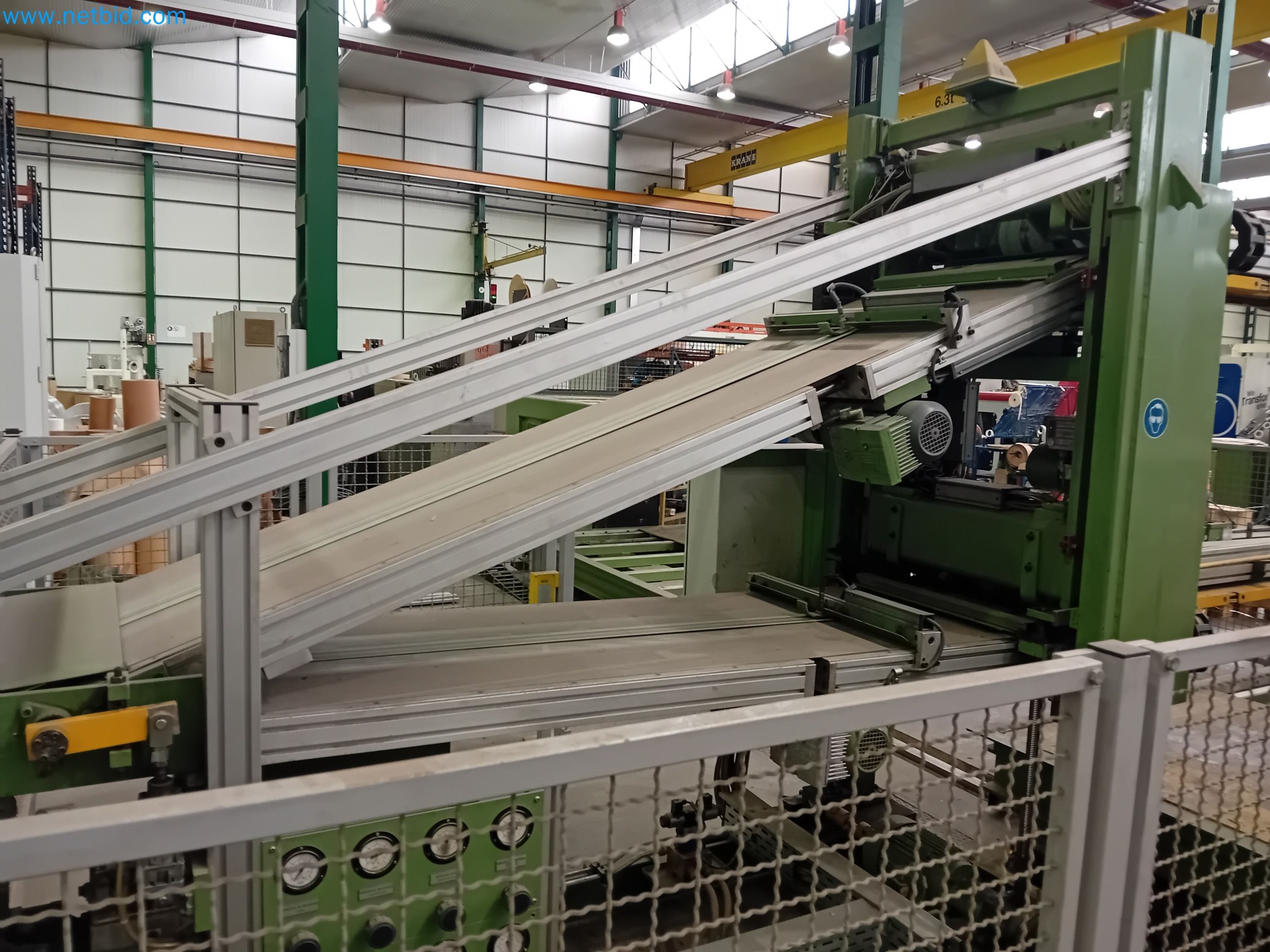 Installation de découpe longitudinale de tôles de transformateur-20