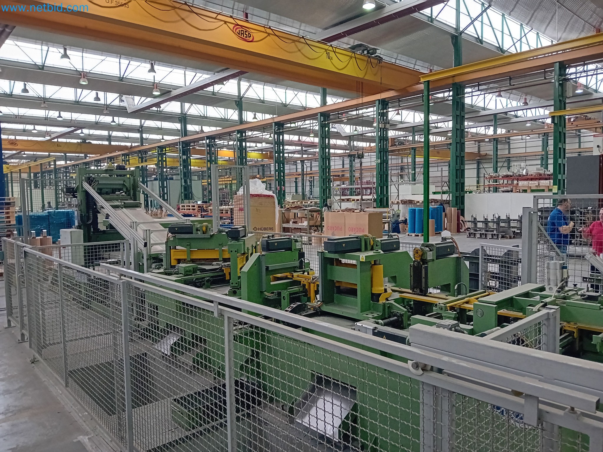 Installation de découpe longitudinale de tôles de transformateur-2