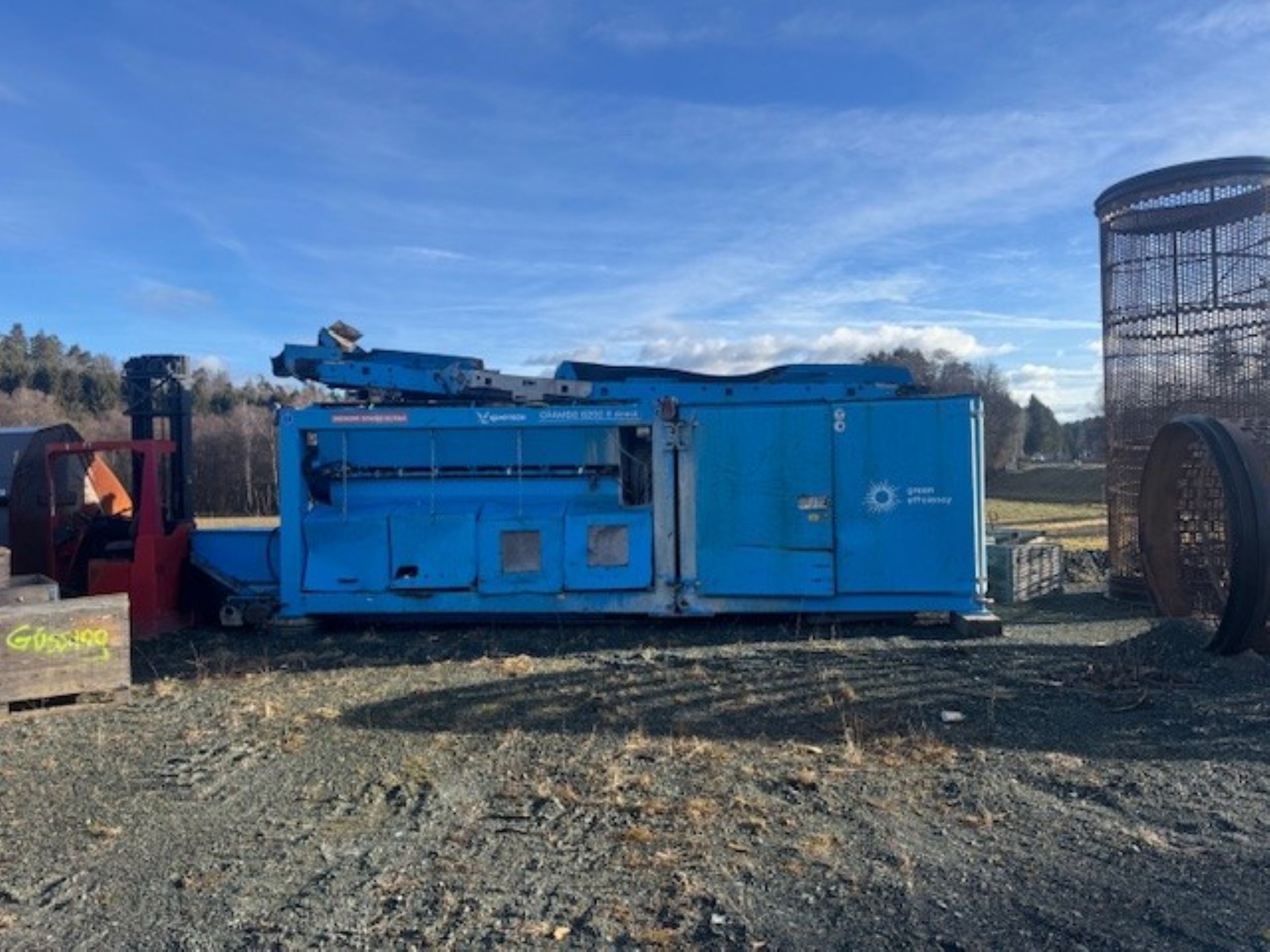 Wood and green waste shredder KOMPTECH Crambo 6200 E direct-1