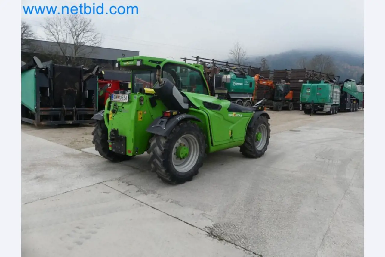 Kompakter Teleskoplader MERLO TF35.7-115 und Kompostier-/Trennanlagensystem Compostdetective CD 3012-10