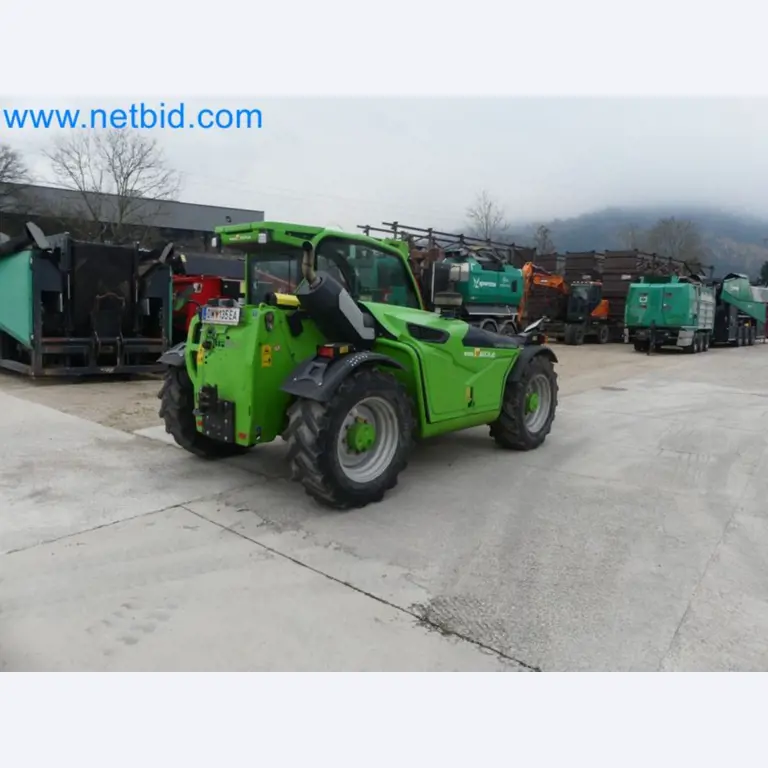 Kompakter Teleskoplader MERLO TF35.7-115 und Kompostier-/Trennanlagensystem Compostdetective CD 3012-10