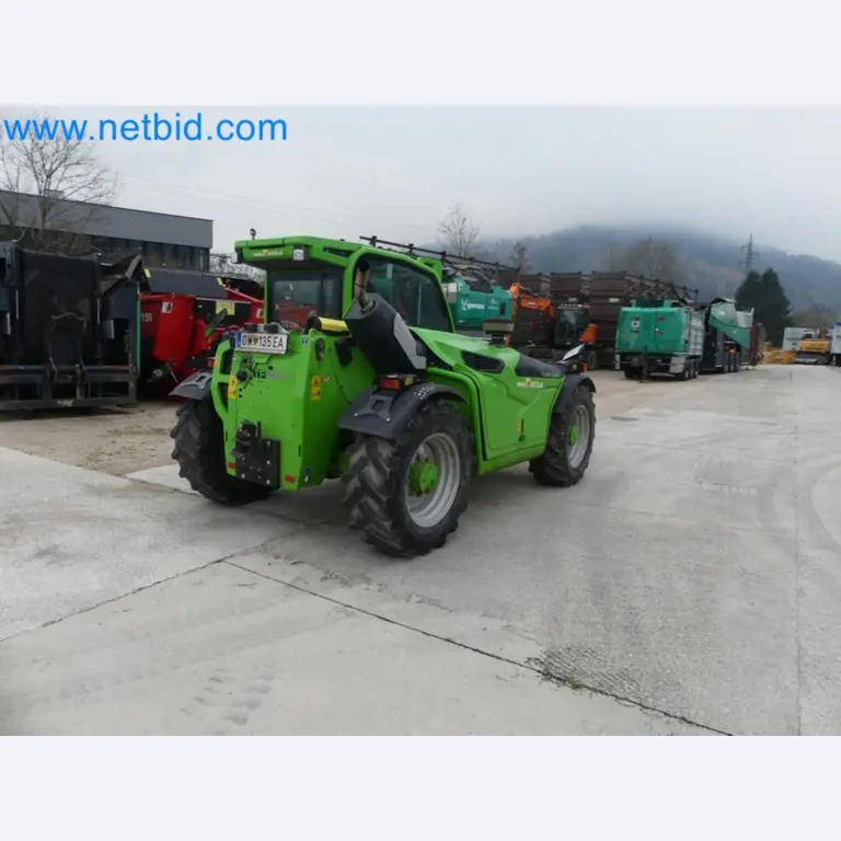 Kompakter Teleskoplader MERLO TF35.7-115 und Kompostier-/Trennanlagensystem Compostdetective CD 3012-11