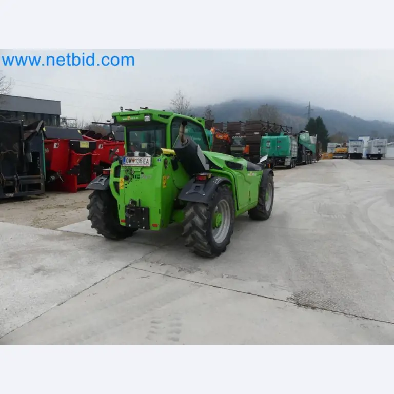 Kompakter Teleskoplader MERLO TF35.7-115 und Kompostier-/Trennanlagensystem Compostdetective CD 3012-13