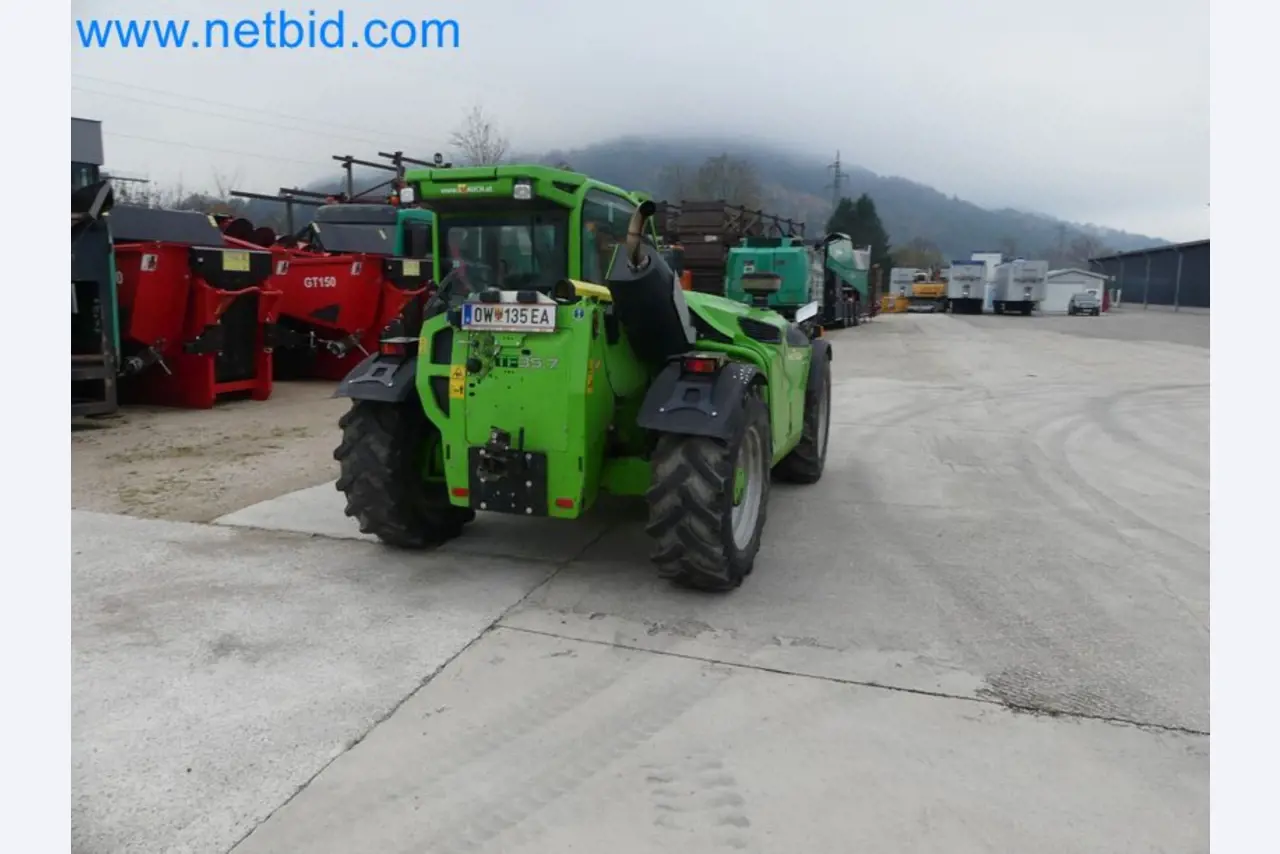 Kompakter Teleskoplader MERLO TF35.7-115 und Kompostier-/Trennanlagensystem Compostdetective CD 3012-14