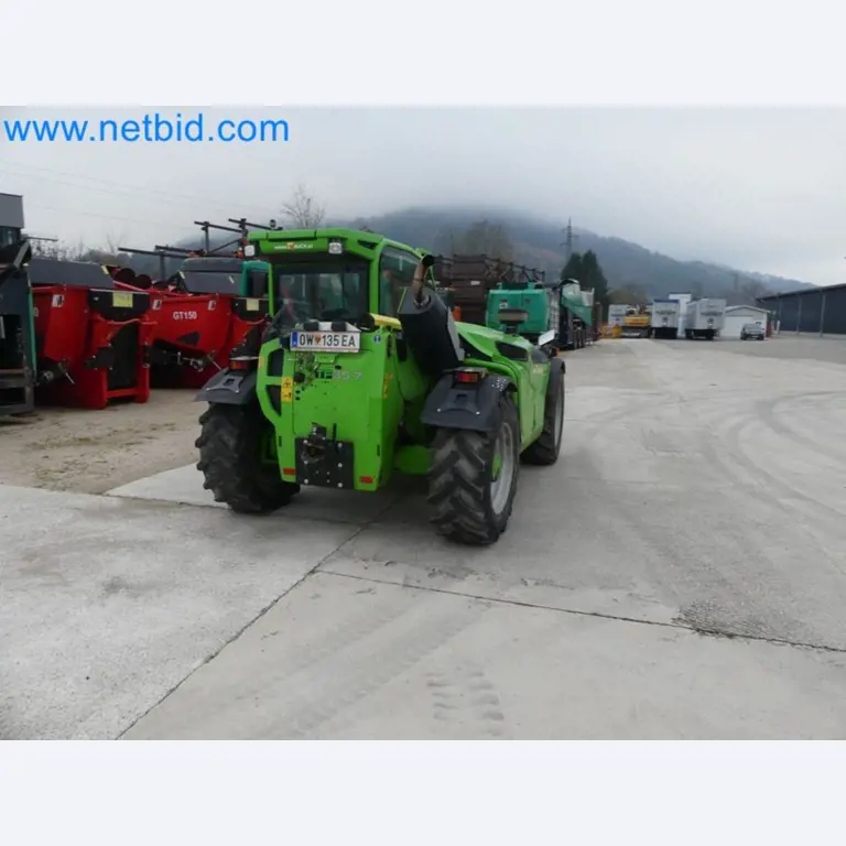 Kompakter Teleskoplader MERLO TF35.7-115 und Kompostier-/Trennanlagensystem Compostdetective CD 3012-14