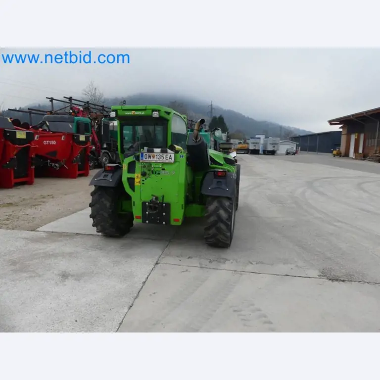 Kompakter Teleskoplader MERLO TF35.7-115 und Kompostier-/Trennanlagensystem Compostdetective CD 3012-15