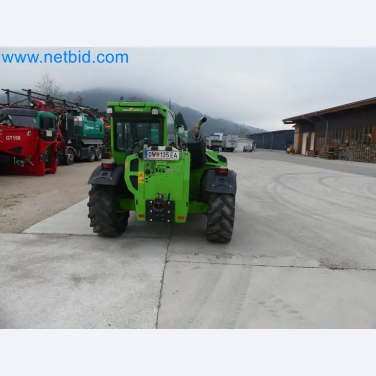 Kompakter Teleskoplader MERLO TF35.7-115 und Kompostier-/Trennanlagensystem Compostdetective CD 3012-16