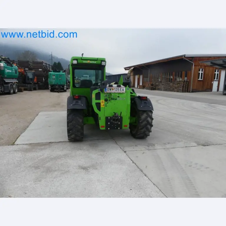 Kompakter Teleskoplader MERLO TF35.7-115 und Kompostier-/Trennanlagensystem Compostdetective CD 3012-18