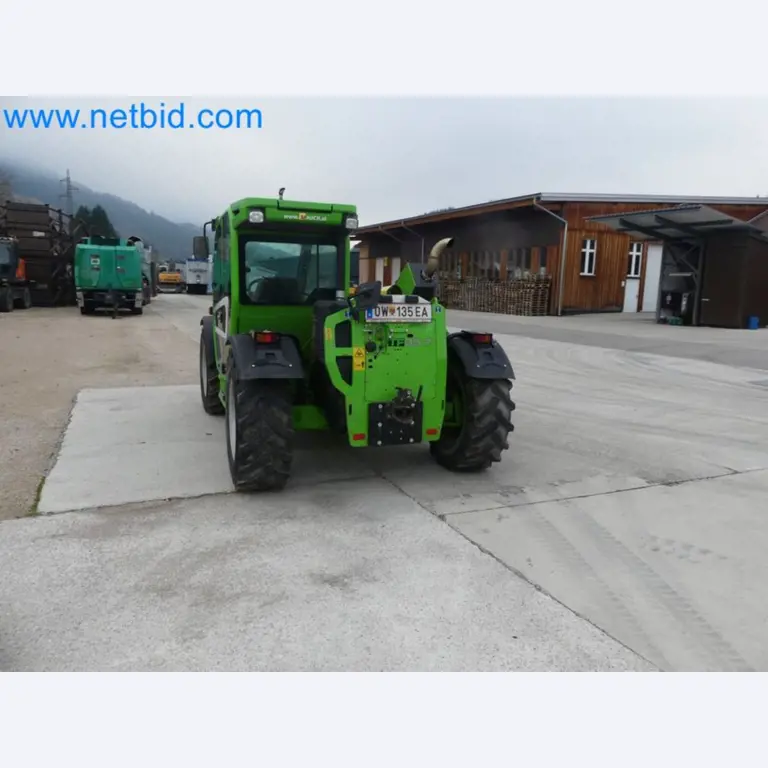 Kompakter Teleskoplader MERLO TF35.7-115 und Kompostier-/Trennanlagensystem Compostdetective CD 3012-19