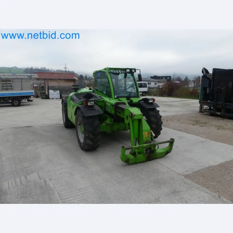 Kompakter Teleskoplader MERLO TF35.7-115 und Kompostier-/Trennanlagensystem Compostdetective CD 3012-1