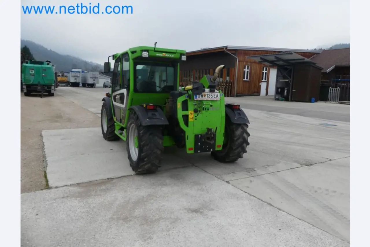 Kompakter Teleskoplader MERLO TF35.7-115 und Kompostier-/Trennanlagensystem Compostdetective CD 3012-20