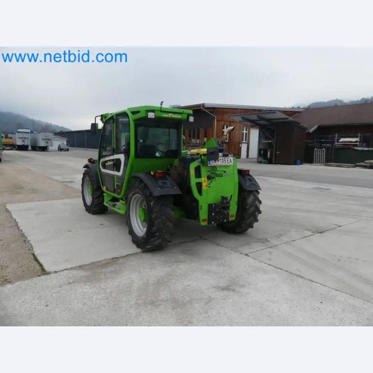 Kompakter Teleskoplader MERLO TF35.7-115 und Kompostier-/Trennanlagensystem Compostdetective CD 3012-21