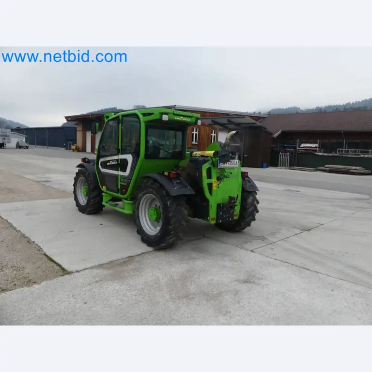 Kompakter Teleskoplader MERLO TF35.7-115 und Kompostier-/Trennanlagensystem Compostdetective CD 3012-22