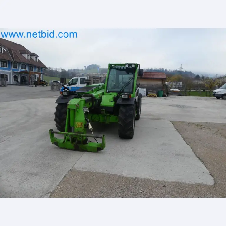 Kompakter Teleskoplader MERLO TF35.7-115 und Kompostier-/Trennanlagensystem Compostdetective CD 3012-41