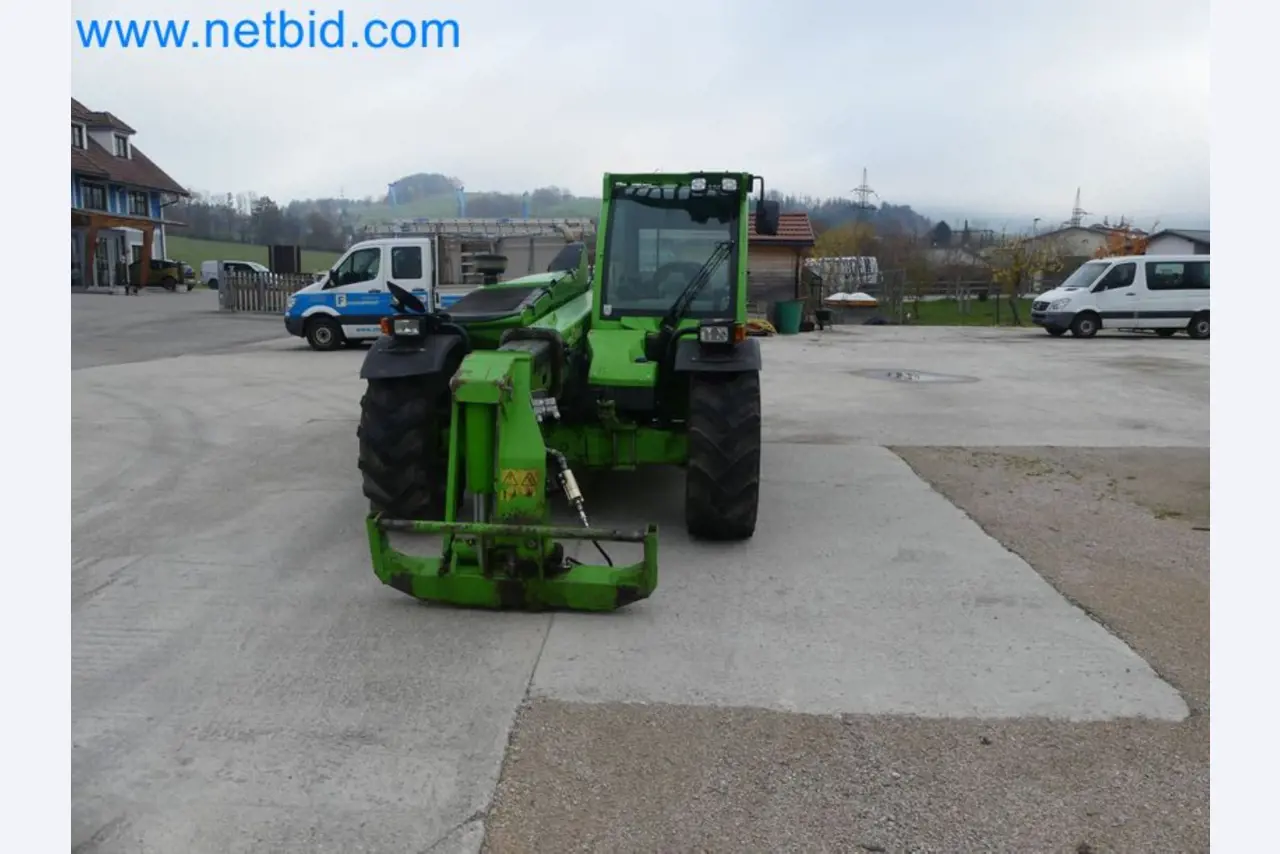 Kompakter Teleskoplader MERLO TF35.7-115 und Kompostier-/Trennanlagensystem Compostdetective CD 3012-42