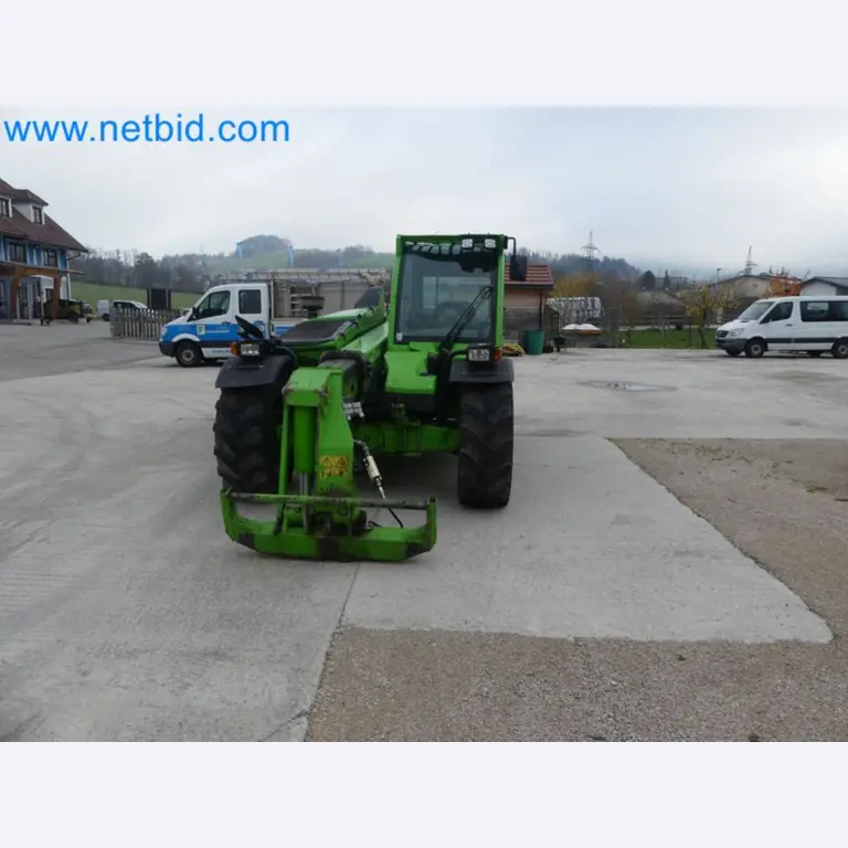 Kompakter Teleskoplader MERLO TF35.7-115 und Kompostier-/Trennanlagensystem Compostdetective CD 3012-42