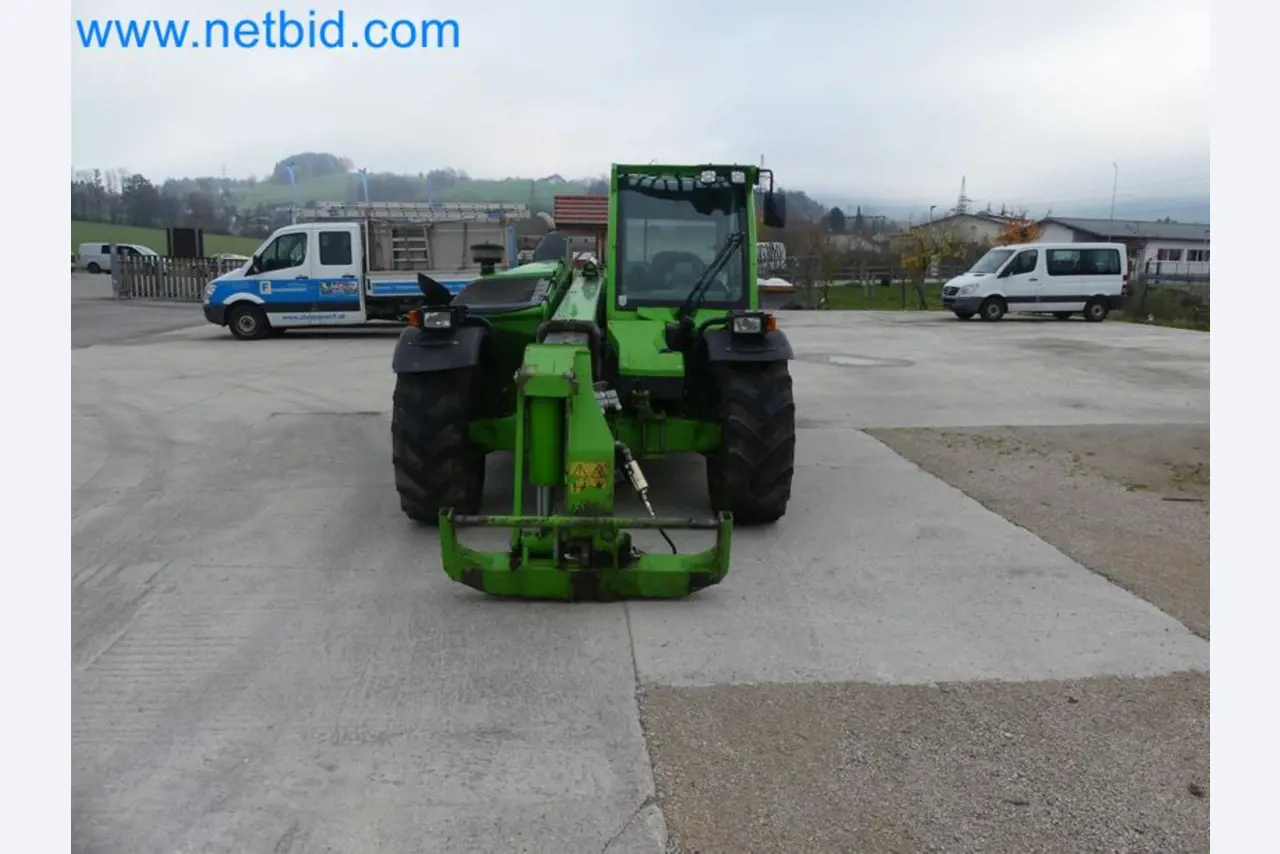 Kompakter Teleskoplader MERLO TF35.7-115 und Kompostier-/Trennanlagensystem Compostdetective CD 3012-43