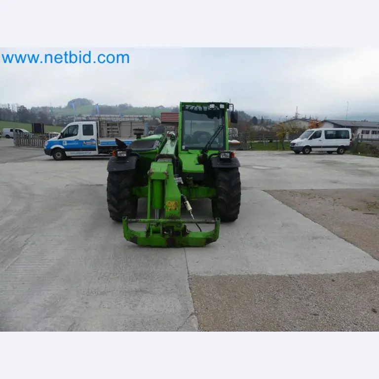 Kompakter Teleskoplader MERLO TF35.7-115 und Kompostier-/Trennanlagensystem Compostdetective CD 3012-43