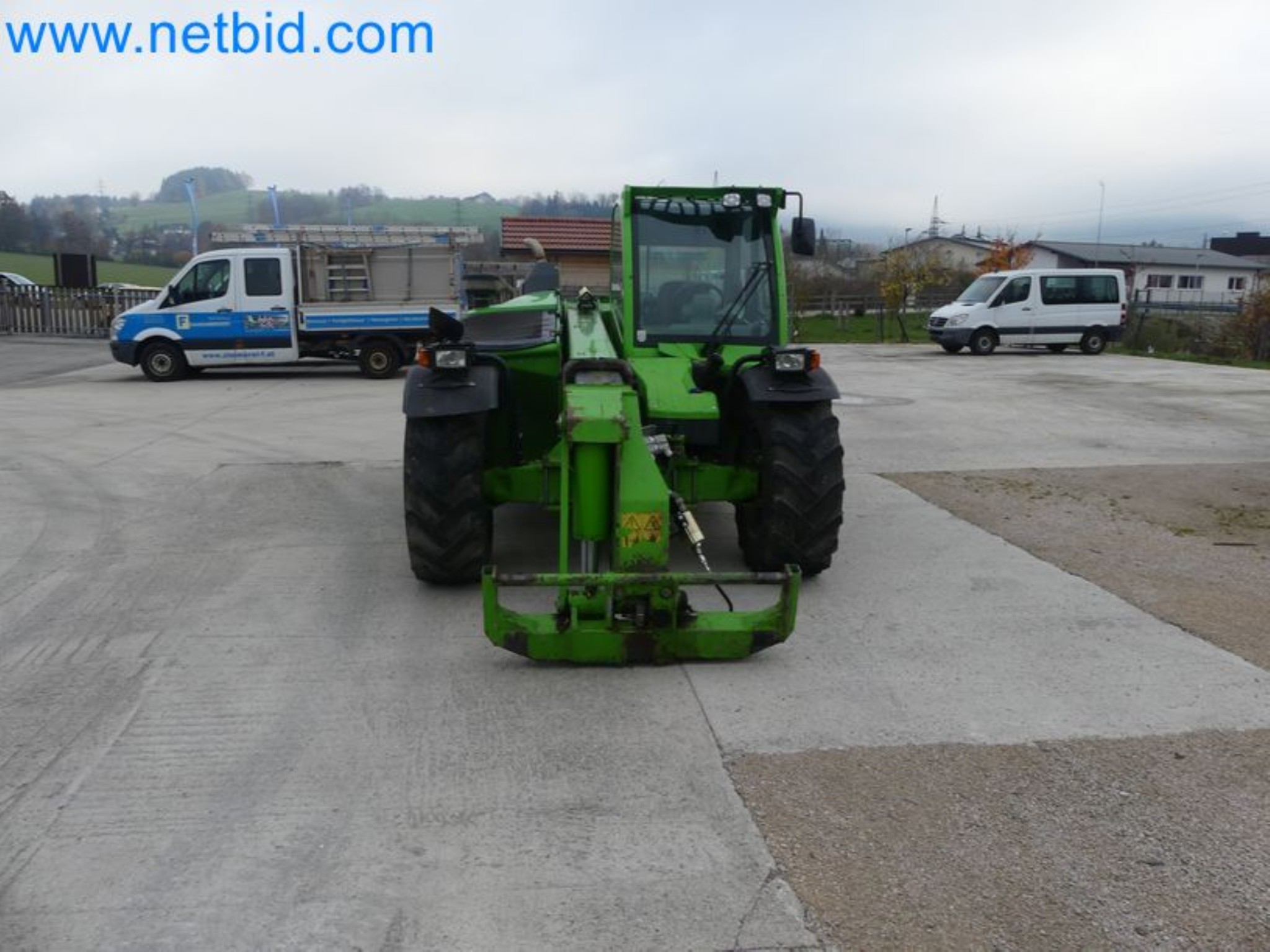 Compact telescopic handler MERLO TF35.7-115 and composting/separation system Compostdetective CD 3012-44