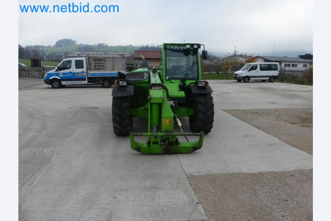 Kompakter Teleskoplader MERLO TF35.7-115 und Kompostier-/Trennanlagensystem Compostdetective CD 3012-44