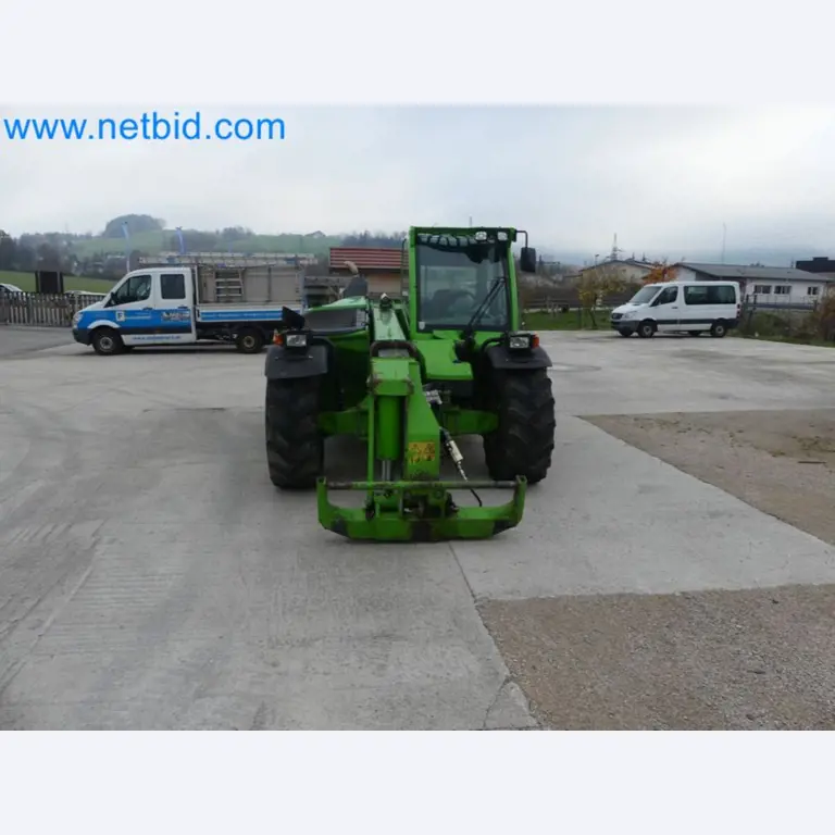 Kompakter Teleskoplader MERLO TF35.7-115 und Kompostier-/Trennanlagensystem Compostdetective CD 3012-44