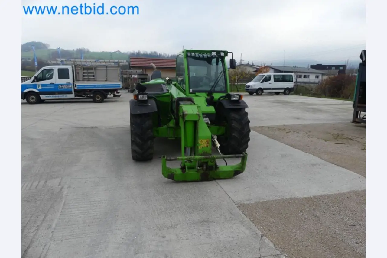 Kompakter Teleskoplader MERLO TF35.7-115 und Kompostier-/Trennanlagensystem Compostdetective CD 3012-46