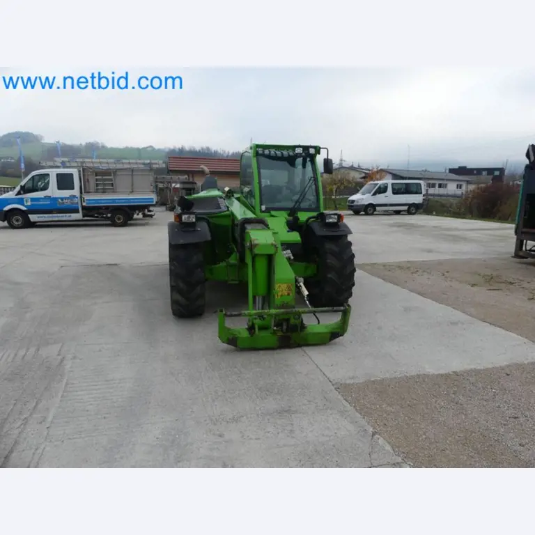 Kompakter Teleskoplader MERLO TF35.7-115 und Kompostier-/Trennanlagensystem Compostdetective CD 3012-46