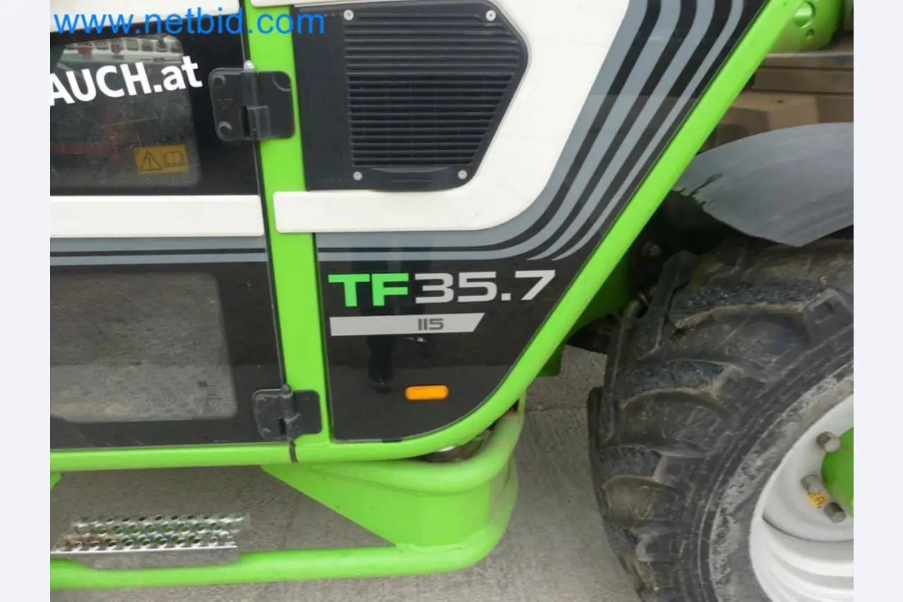 Kompakter Teleskoplader MERLO TF35.7-115 und Kompostier-/Trennanlagensystem Compostdetective CD 3012-47