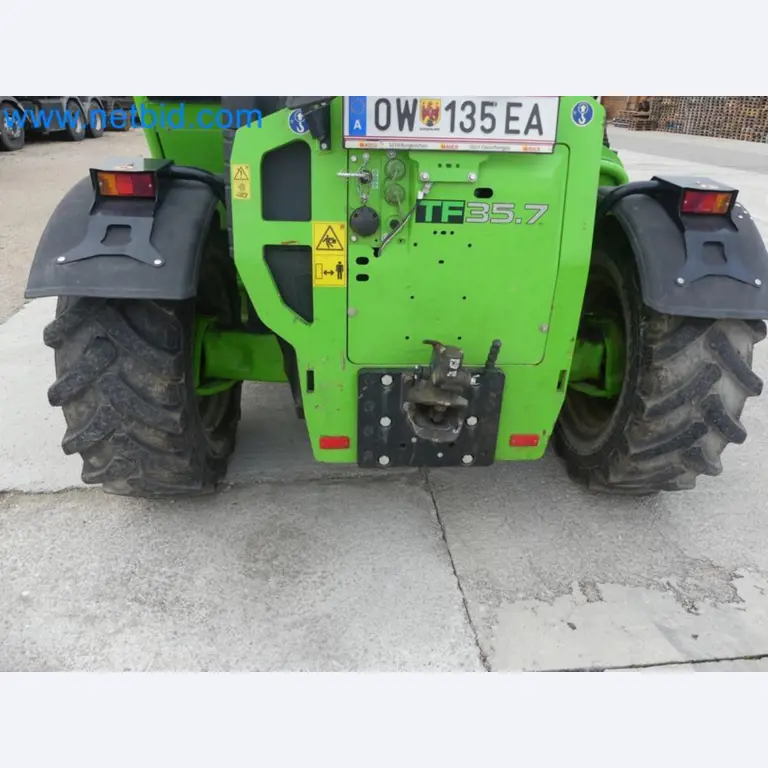 Kompakter Teleskoplader MERLO TF35.7-115 und Kompostier-/Trennanlagensystem Compostdetective CD 3012-52