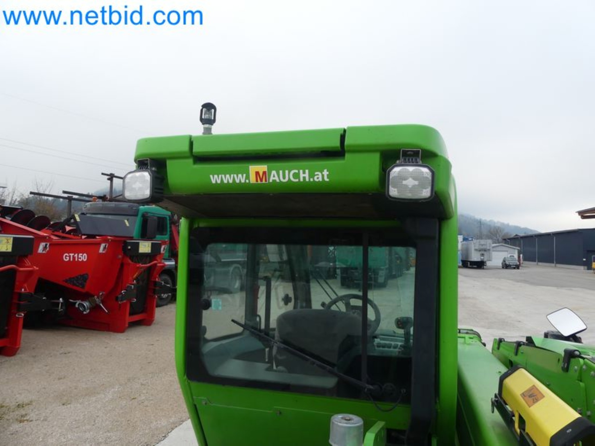 Compact telescopic handler MERLO TF35.7-115 and composting/separation system Compostdetective CD 3012-57