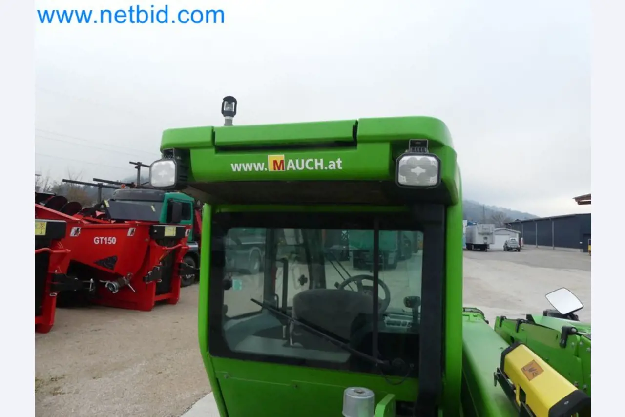 Kompakter Teleskoplader MERLO TF35.7-115 und Kompostier-/Trennanlagensystem Compostdetective CD 3012-57