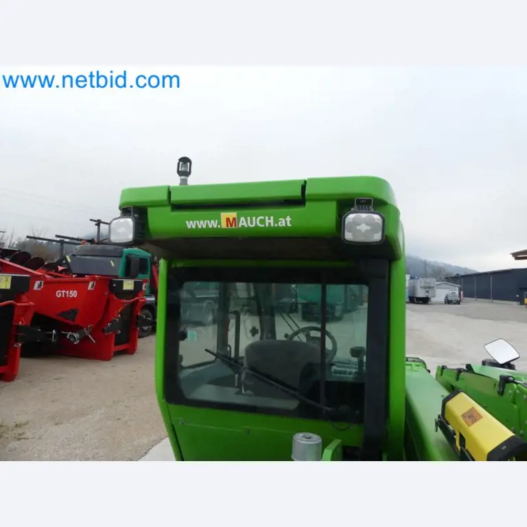 Kompakter Teleskoplader MERLO TF35.7-115 und Kompostier-/Trennanlagensystem Compostdetective CD 3012-57