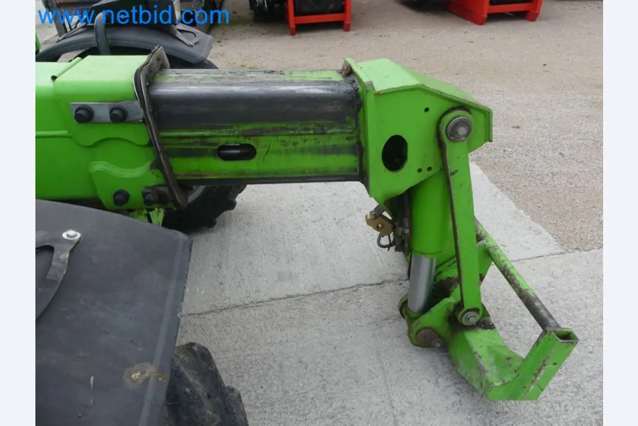 Kompakter Teleskoplader MERLO TF35.7-115 und Kompostier-/Trennanlagensystem Compostdetective CD 3012-58